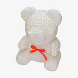 Medium Pearl Teddy Bear